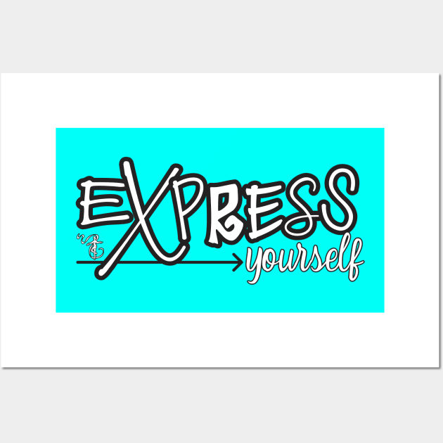 Express Yourself Wall Art by allthatdance